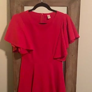 Never Worn Size Medium Red Swing Dress